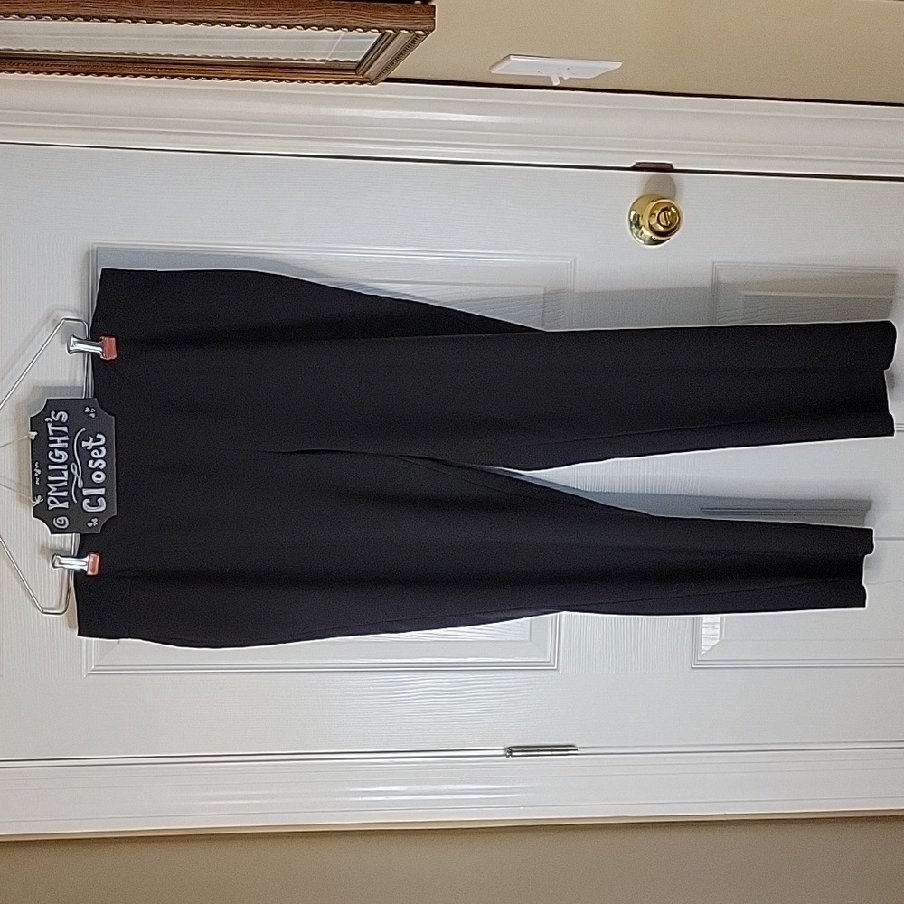 Kim Rogers Pants 14P Black Pull On
